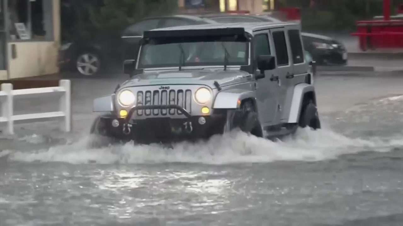 Hail, floods impact southern New England as storms roll through region ...