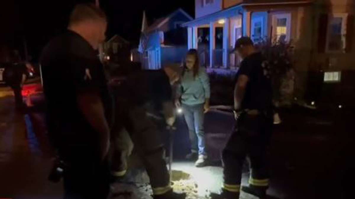 Crews respond to water main break in Beverly - Boston News, Weather ...