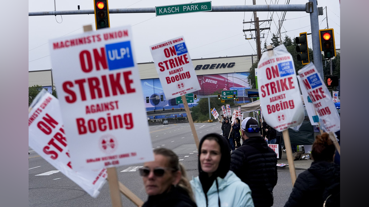Boston Strike Boeing is reducing executive pay and furloughing nonunion workers ...
