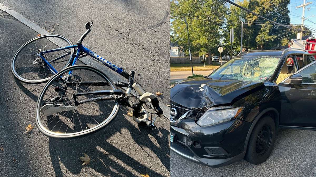 Bicyclist taken to hospital after being hit by car in Exeter, NH ...