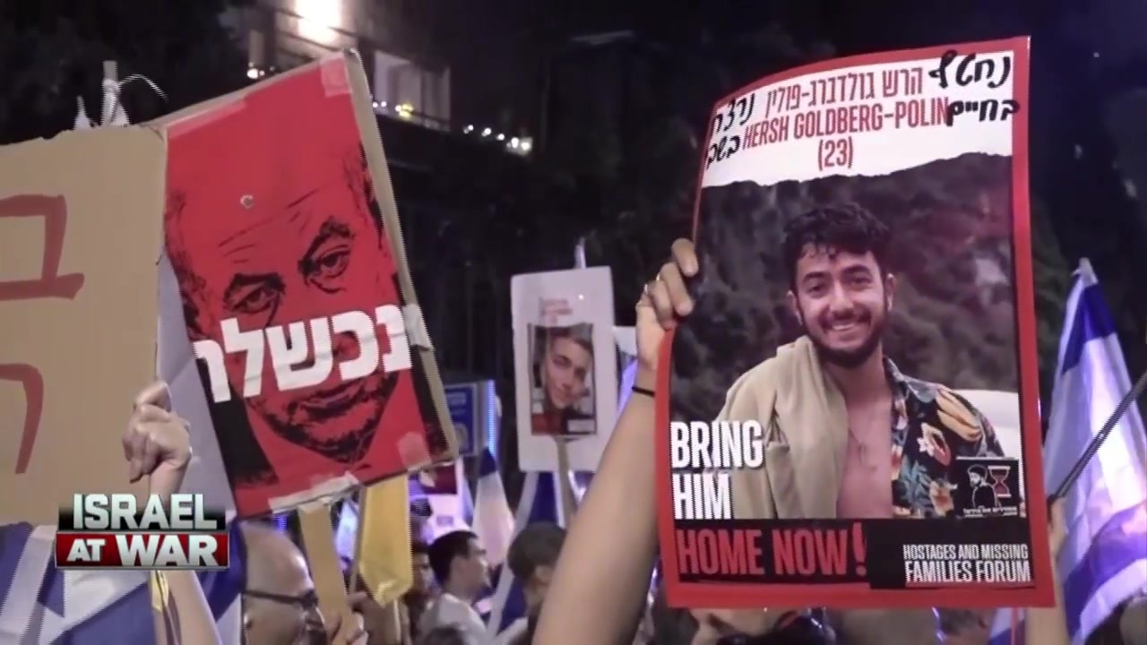 Thousands of Israelis take to the streets to protest, pressure government after six more dead hostages discovered in Gaza