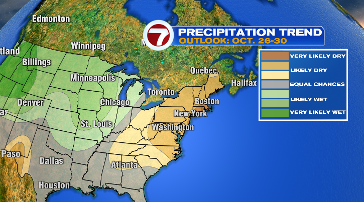 The predominantly dry streak will continue into the next week – Boston News, Weather, Sports