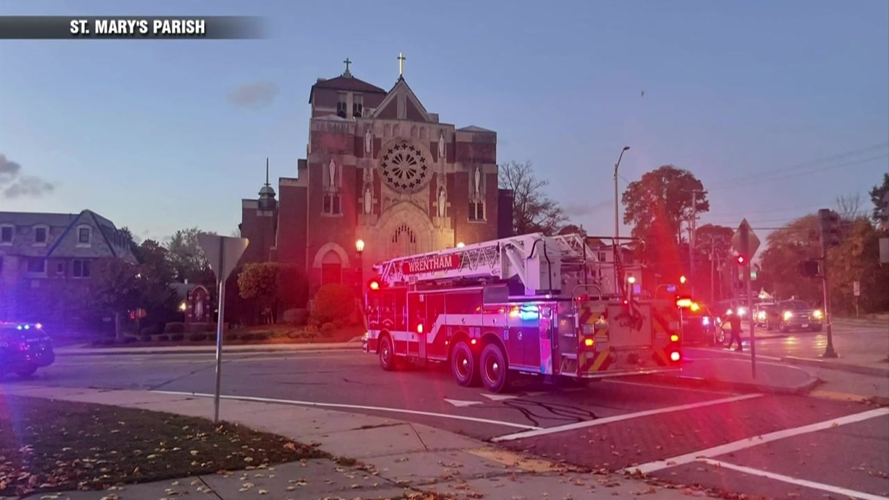 Franklin church fire being investigated as arson - Boston News, Weather