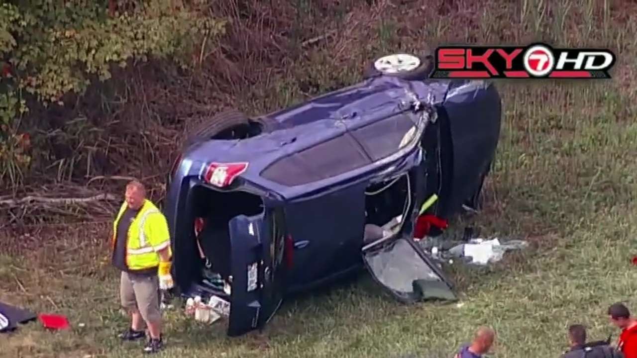 Emergency crews respond to rollover crash in Peabody - Boston News ...