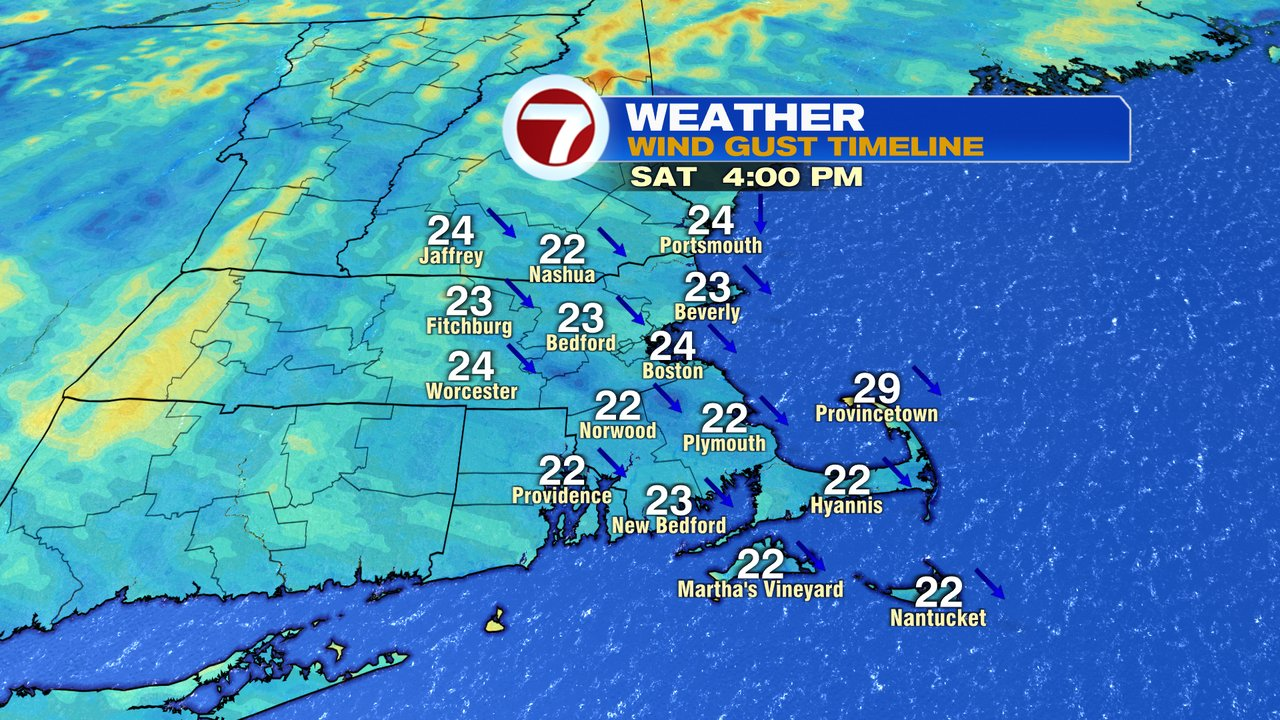 Dry and Breezy Weekend, Warm Halloween - Boston News, Weather, Sports ...