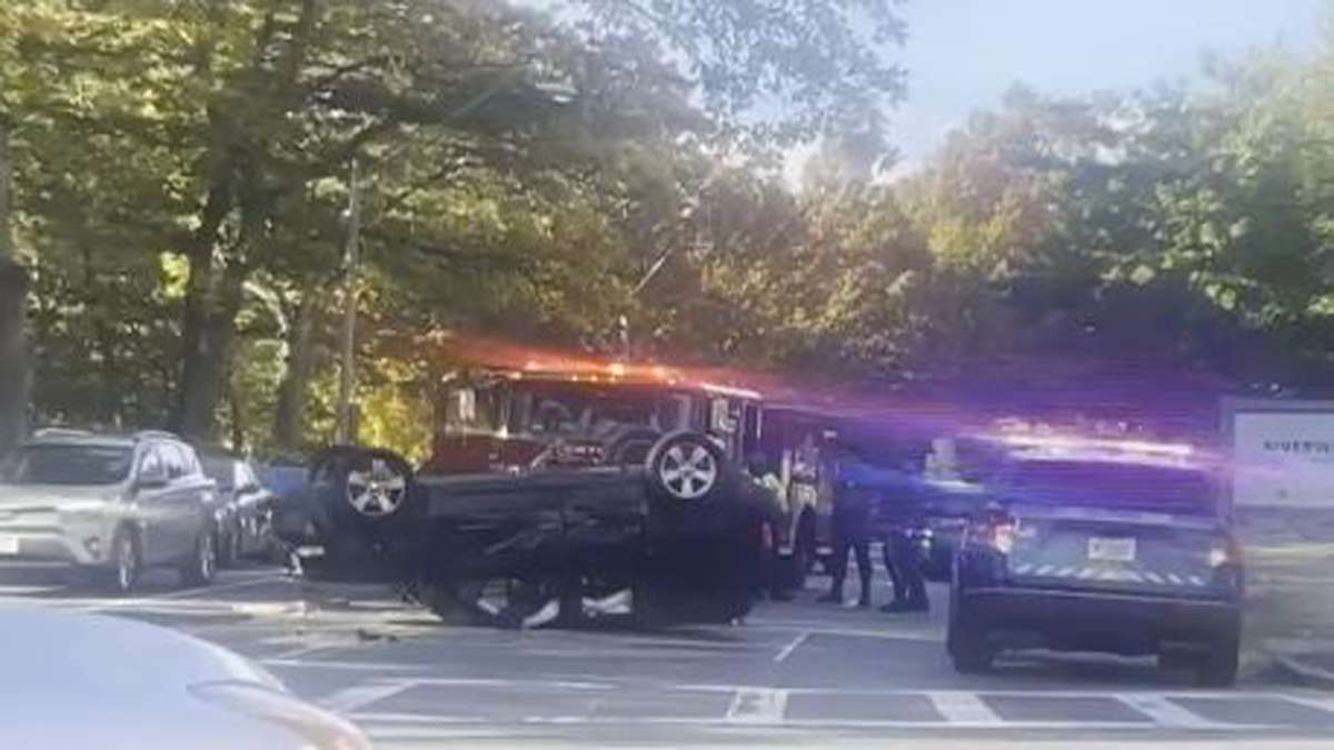 Police respond to rollover crash in Jamaica Plain - Boston News ...
