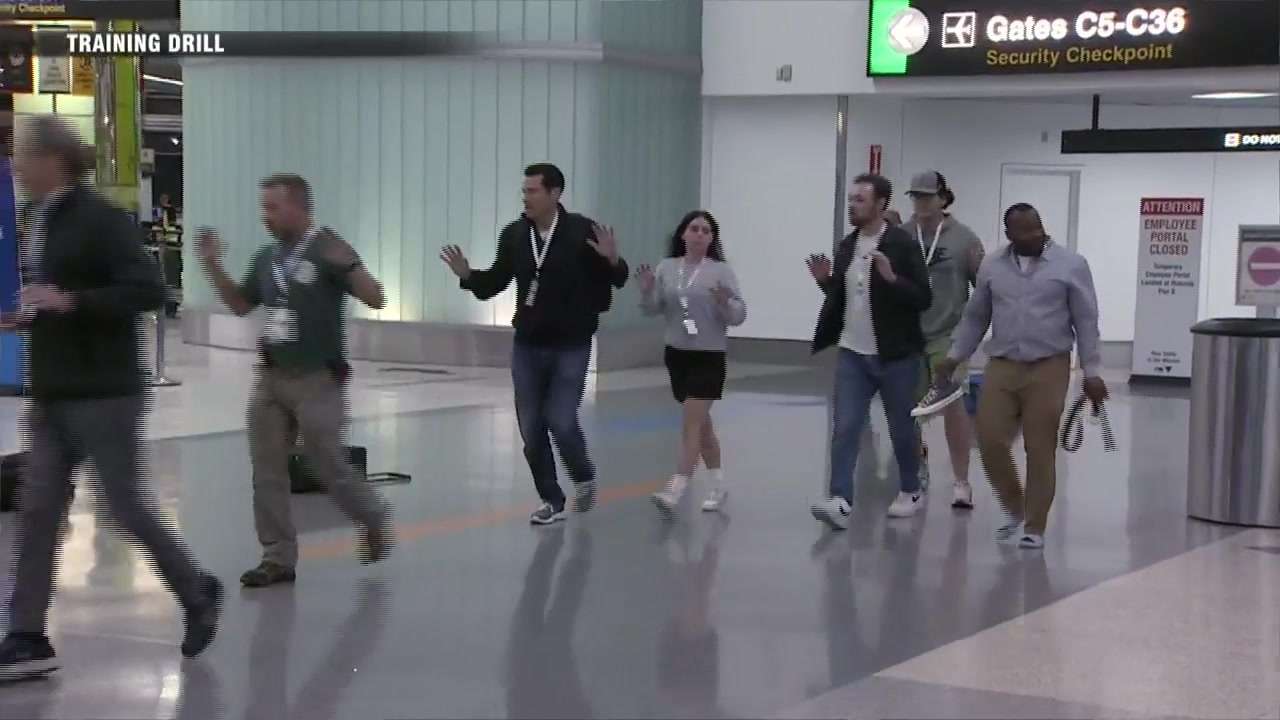 Logan Airport hosts large active shooter drill, first of its size in 3 ...