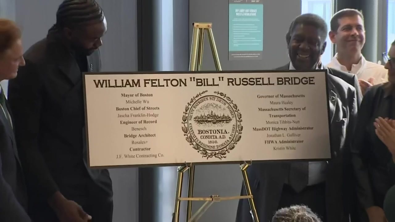 Boston bridge renamed for Celtics legend Bill Russell Boston News