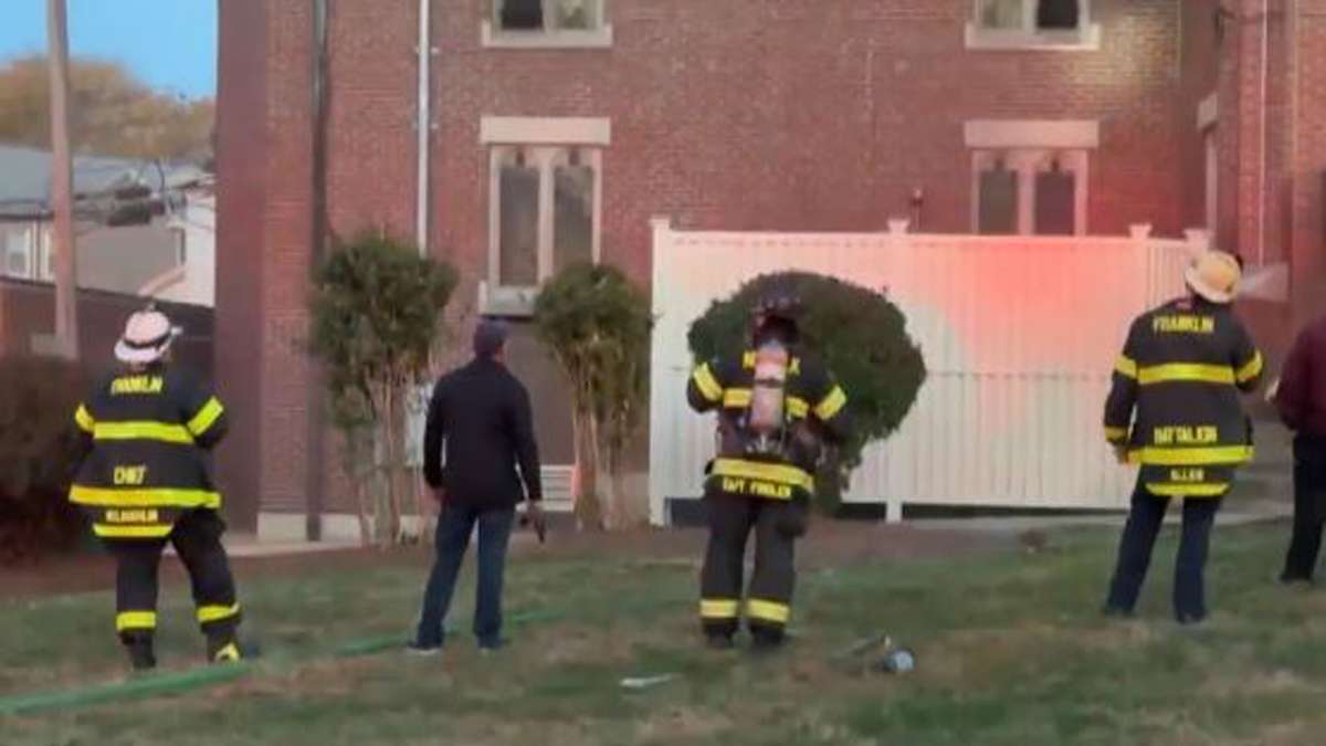 Services resume at Franklin church damaged by arson fire - Boston News ...