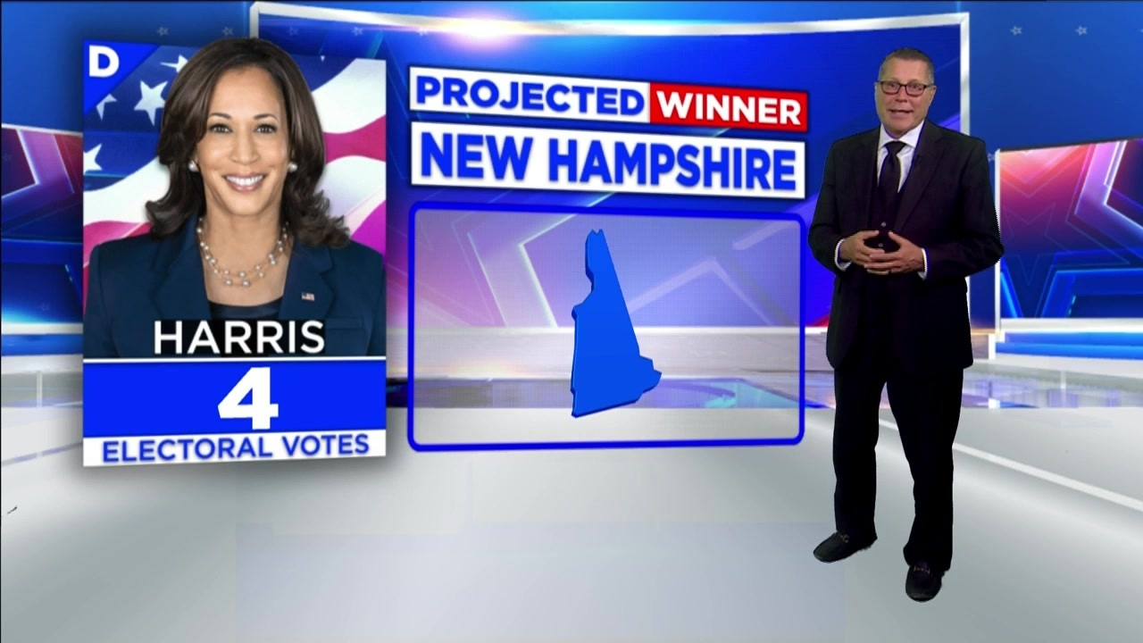 AP Race Call Kamala Harris wins New Hampshire Boston News, Weather
