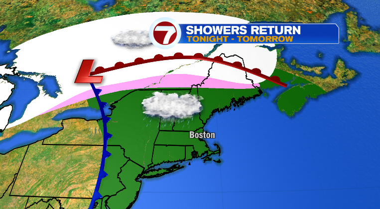 Showers return Monday - Boston News, Weather, Sports | WHDH 7News