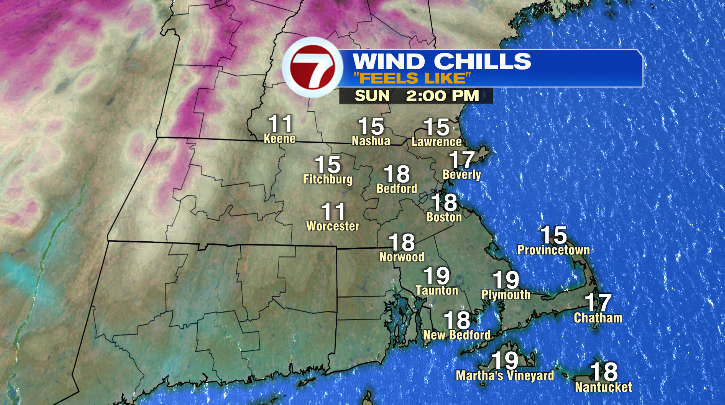 Unusually cold, windy for the next week - Boston News, Weather, Sports ...