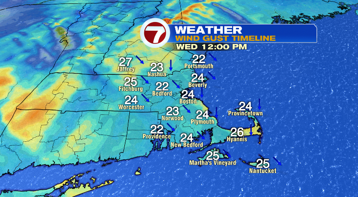 Cold, windy before unsettled weekend ahead - Boston News, Weather