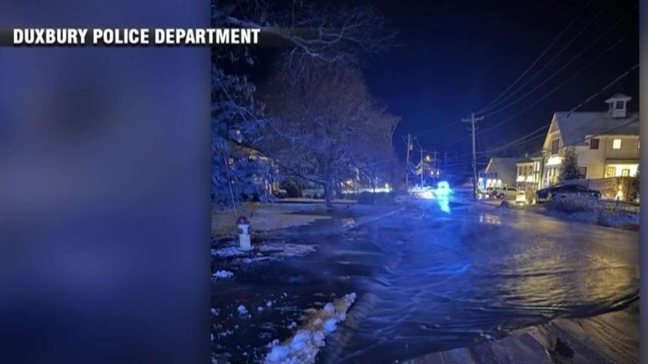 Crews responding to water main break in Duxbury - Boston News, Weather ...