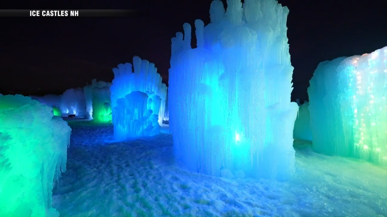 New Hampshire Ice Castles Returning For 12th Year - Boston News 