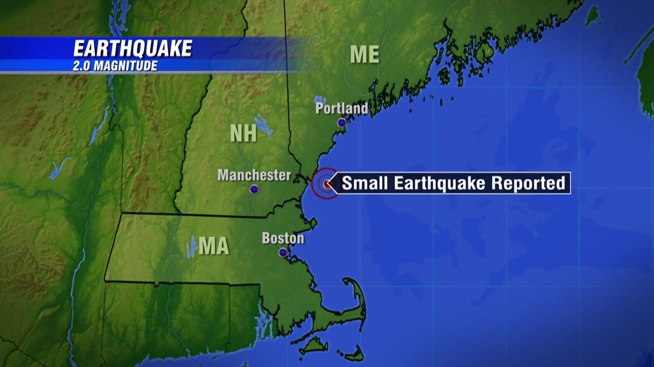 Small earthquake off Maine, second this week Boston News, Weather