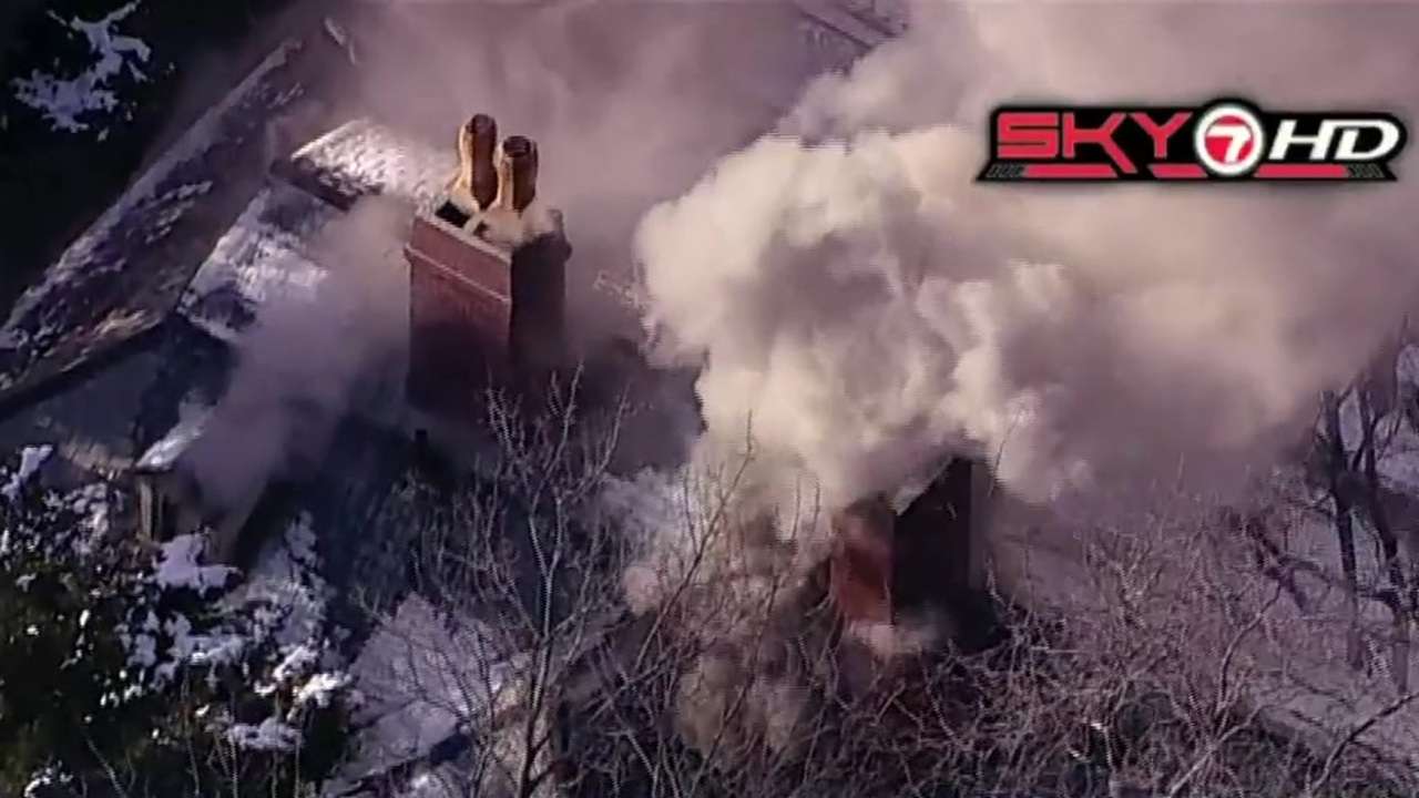 Emergency crews battle Cambridge house fire - Boston News, Weather ...