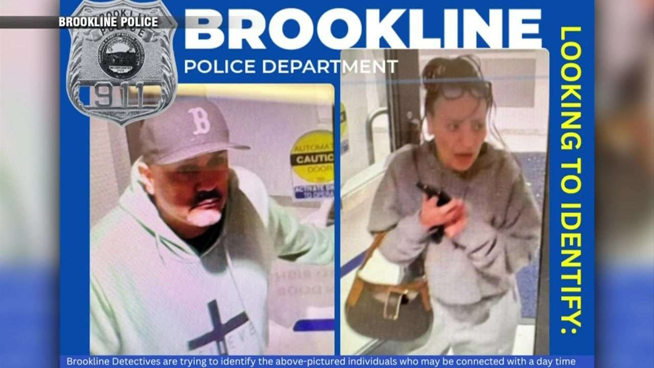 Police ask for help identifying two people in connection with Brookline ...