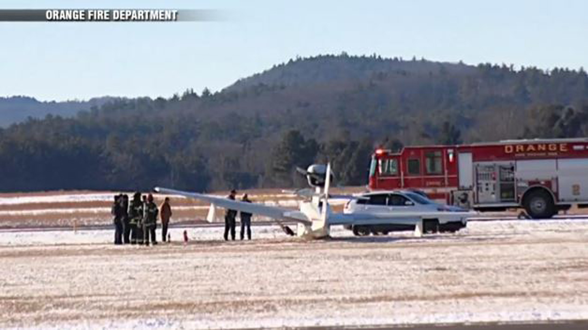 Crisis averted plane makes emergency landing at orange airport