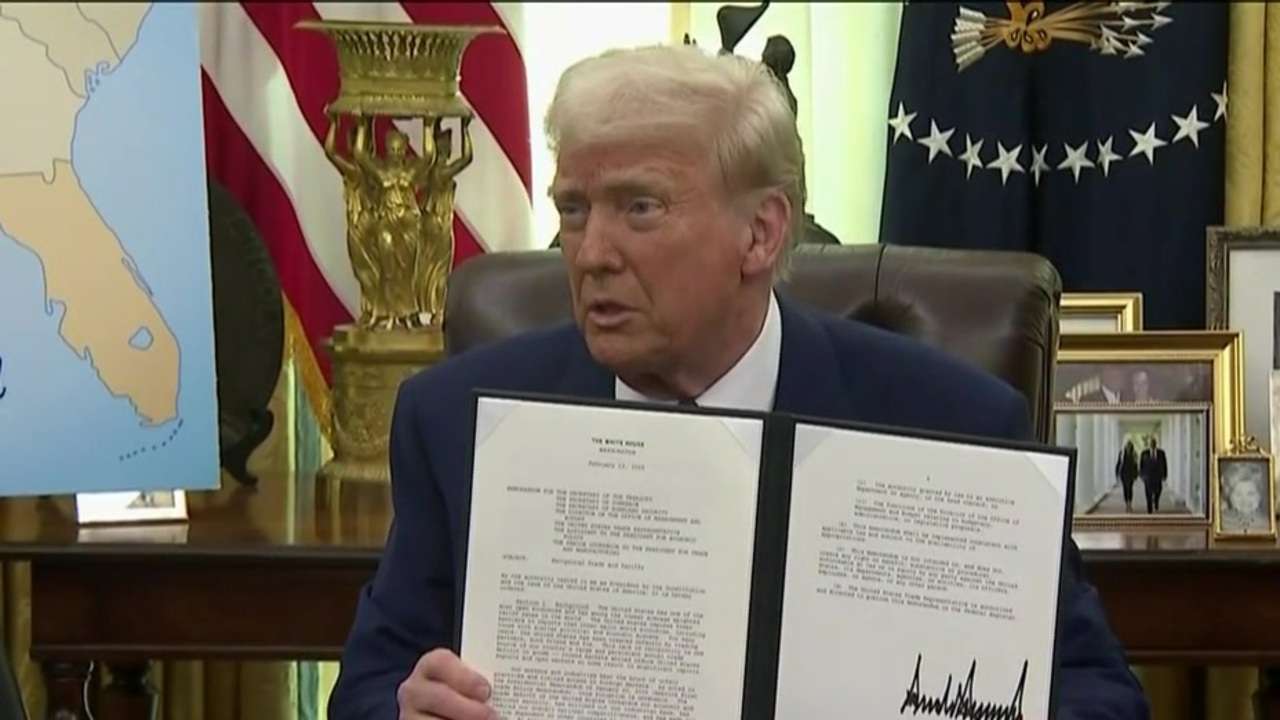 Trump signs a plan for reciprocal tariffs on US trading partners ...
