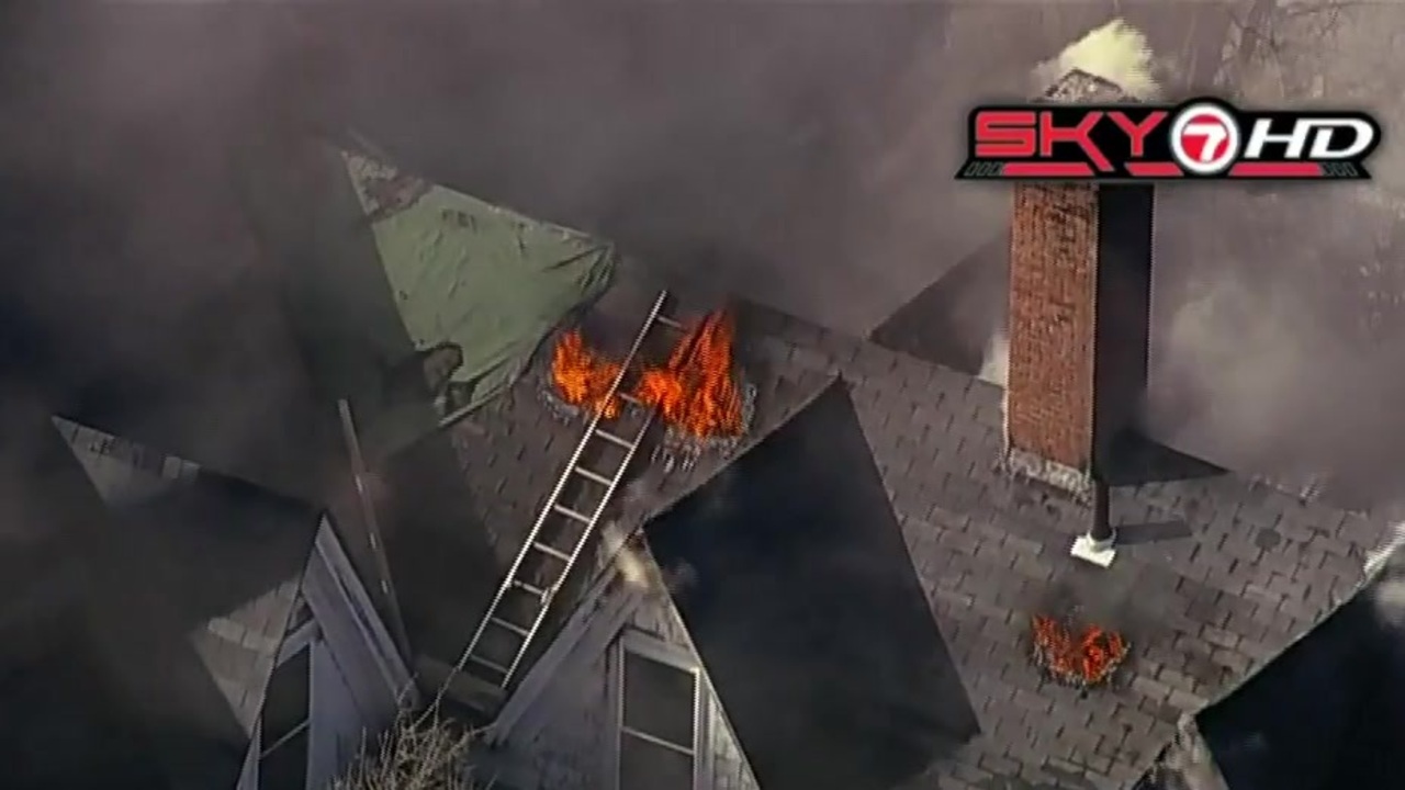 Burn victim taken to hospital amid Middleboro house fire Boston News