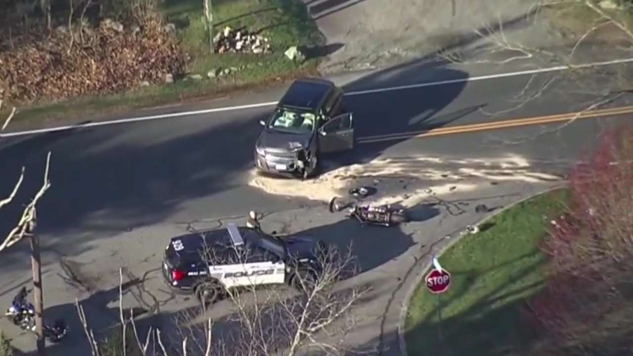 Man killed in crash between motorcycle, SUV in Walpole - Boston News ...