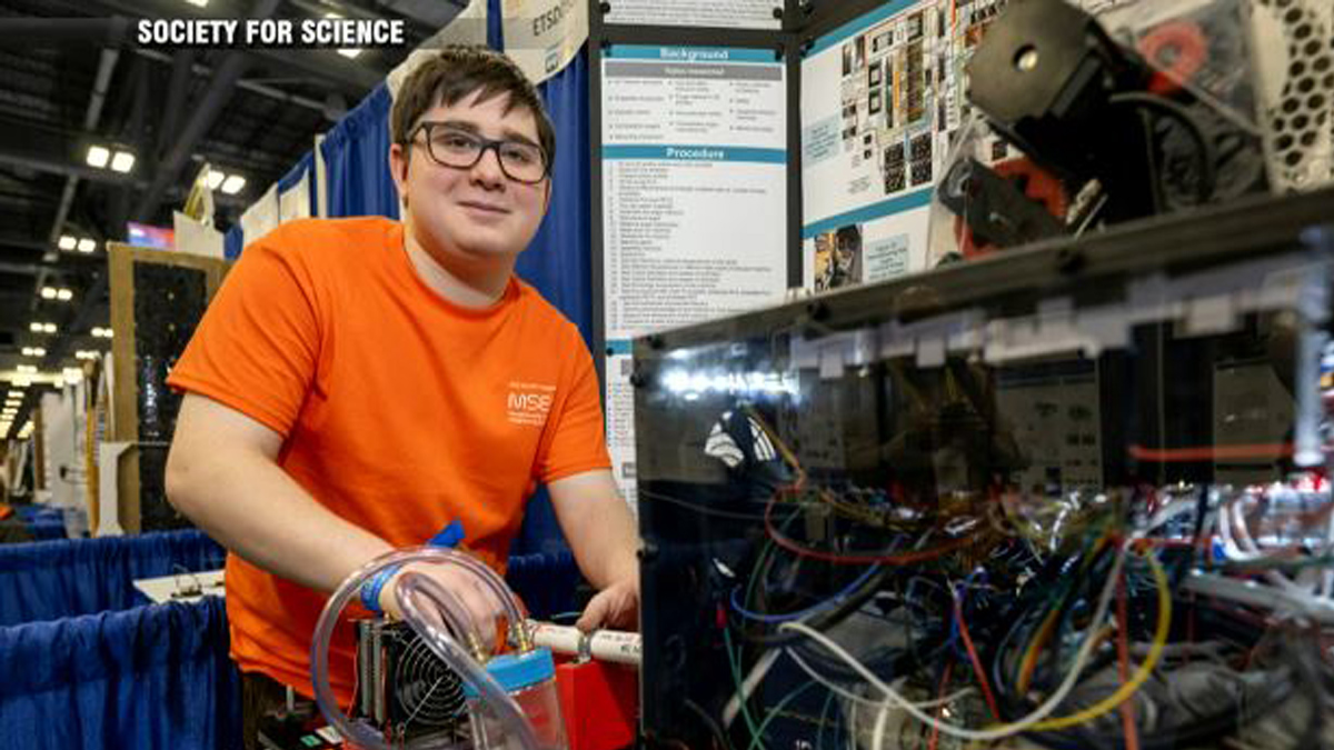 Wrentham teen wins 2nd place prize at world’s largest science fair - Boston News, Weather, Sports | WHDH 7News