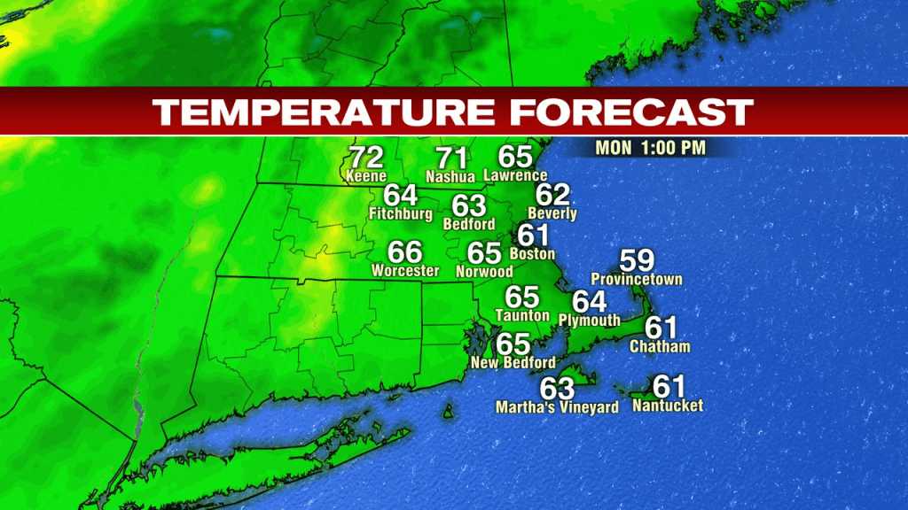 Cool Workweek Start – Boston News, Weather, Sports