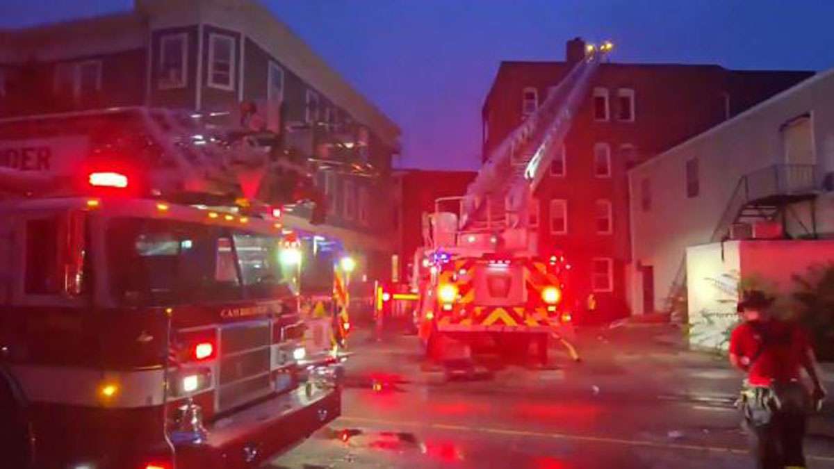 10 displaced after fire breaks out in 4-story building in Cambridge ...