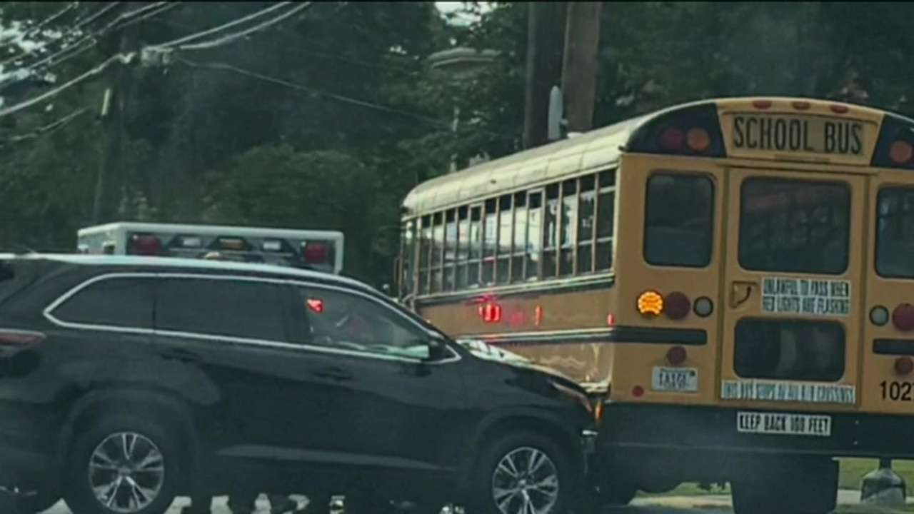 School bus crash in Newton - Boston News, Weather, Sports | WHDH 7News