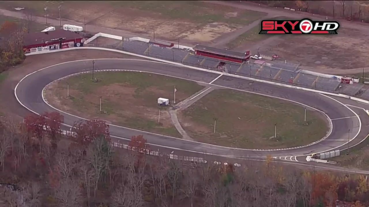 ‘Hanging on for dear life’: 3 people hurt after part of row of bleachers falls at NH speedway