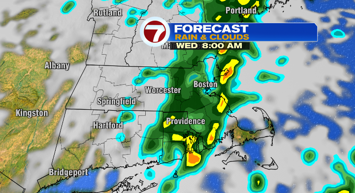Break in the rain for Tuesday before more returns Wednesday - Boston ...