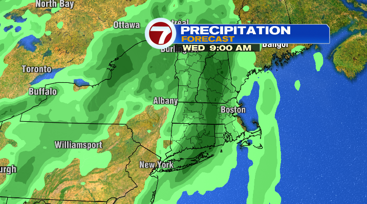 Nice Sunday, multiple rounds of rain ahead this week - Boston News ...