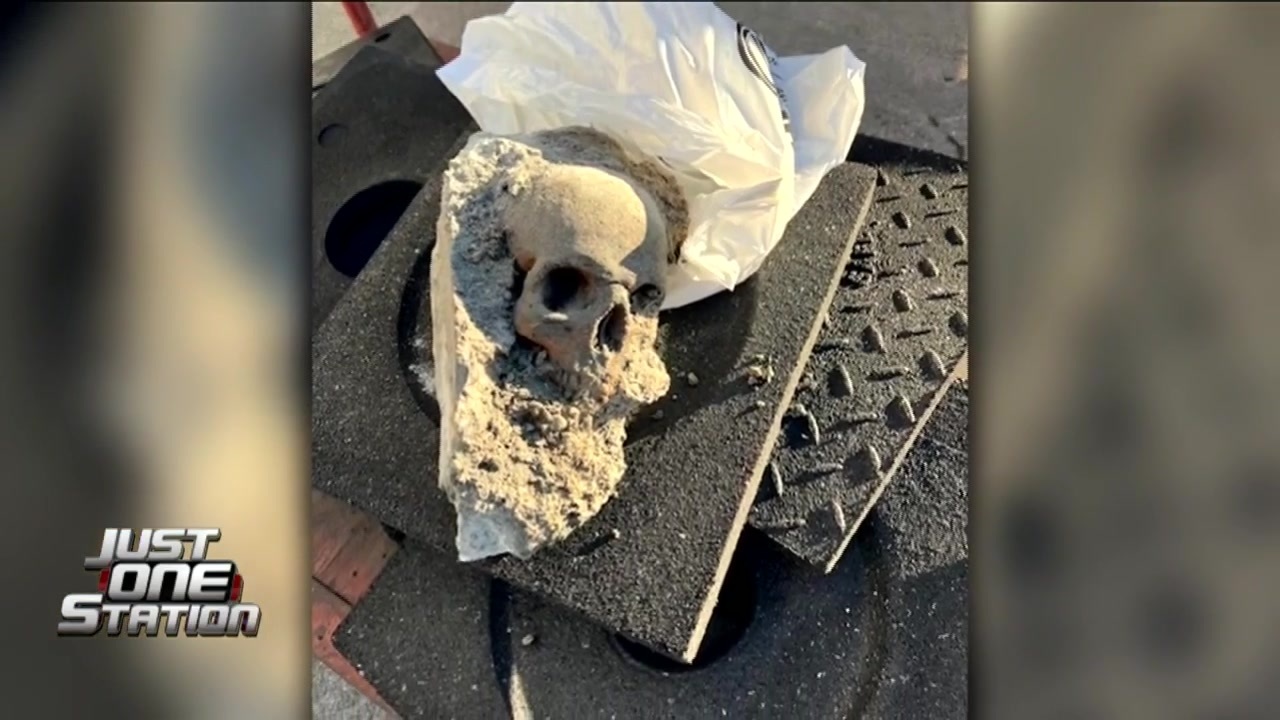 BOSTON (WHDH) - The state medical examiners office removed what appears to be a human skull that was encased in concrete Friday morning.It was unearthed<a class="excerpt-read-more" href="https://whdh.com/news/just-one-station-apparent-human-skull-unearthed-in-bostons-seaport/">Read More</a>