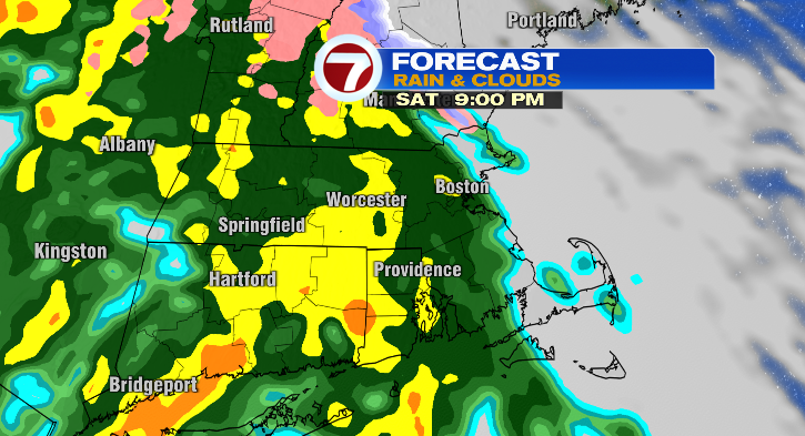 Saturday is pick of weekend before night rain