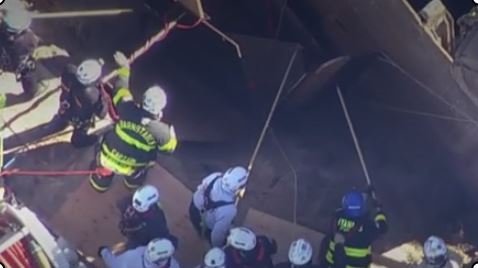 Crews respond to Yarmouth, several workers trapped in trench collapse