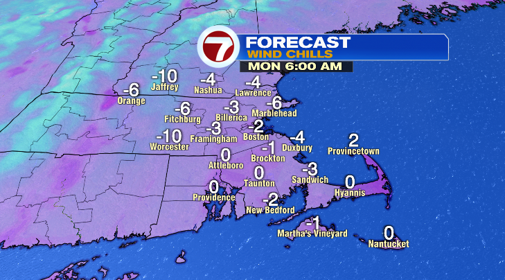 Frigid Start to Week