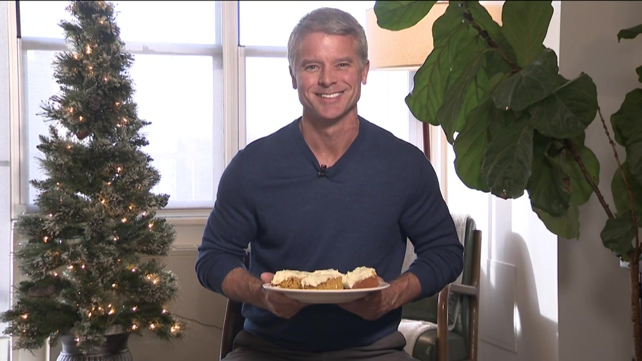Holiday Helping: Brandon Gunnoe’s Mimi’s Pumpkin Bars with Icing