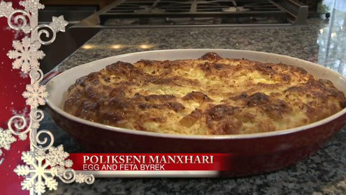 Holiday Helping: Polikseni Manxhari’s Egg and Feta Byrek