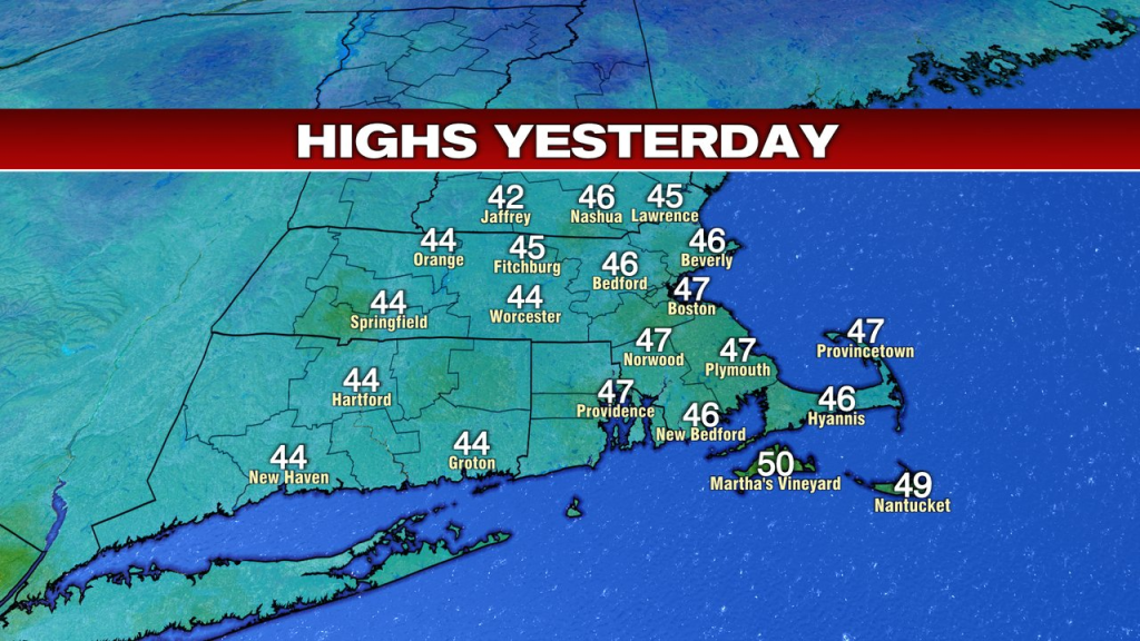 Nice Today, Wind and Rain Tomorrow