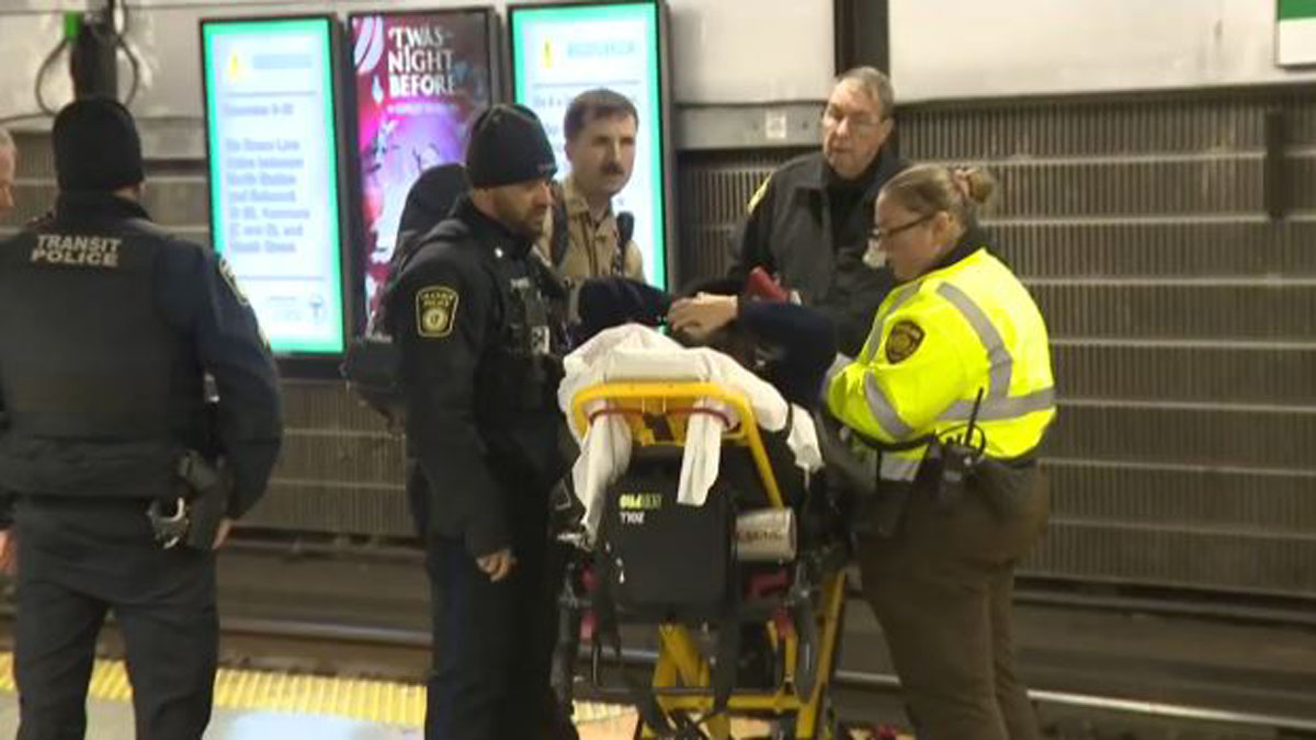 Man set to be arraigned after allegedly pushing woman onto tracks at North Station
