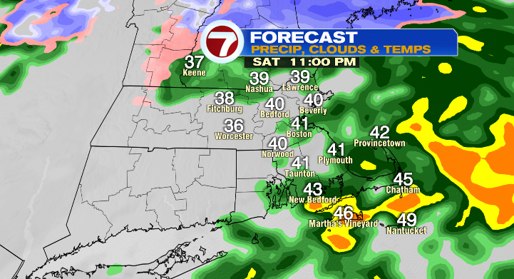 Multiple rounds of rain ahead this weekend, cooldown begins next week ...