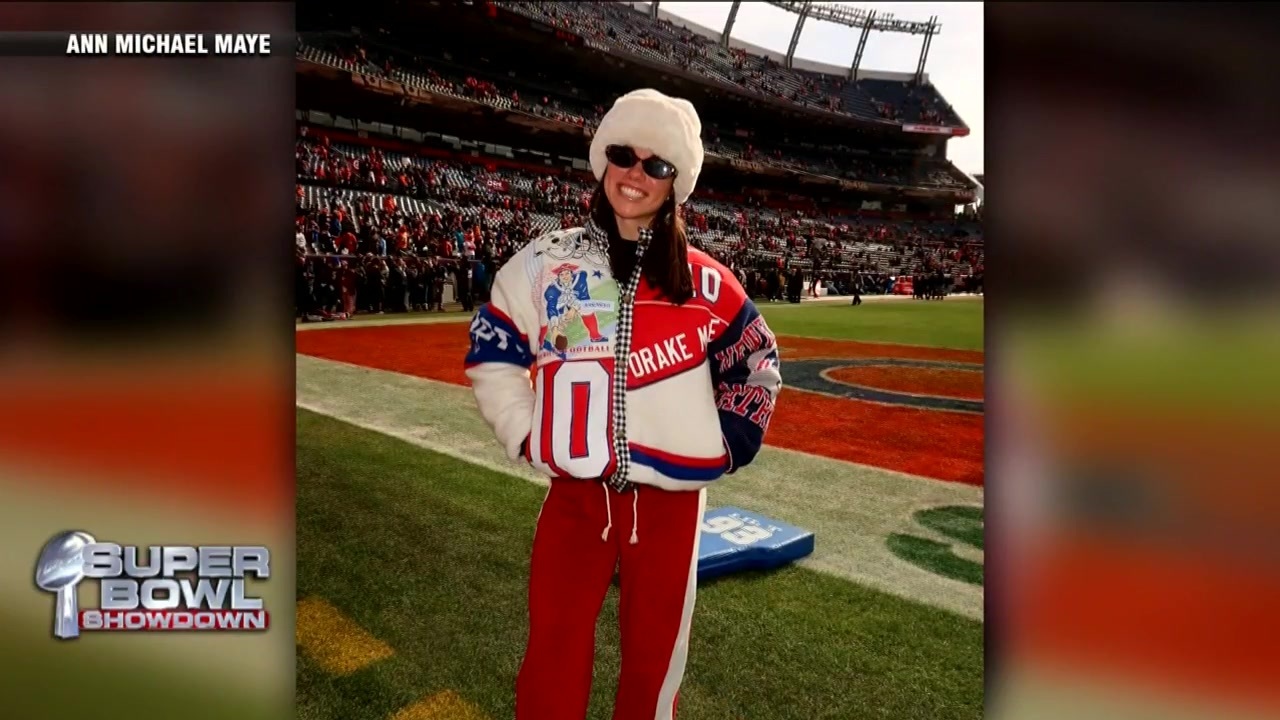 Designer of Ann Michael Maye’s AFC Championship jacket speaks about creation process