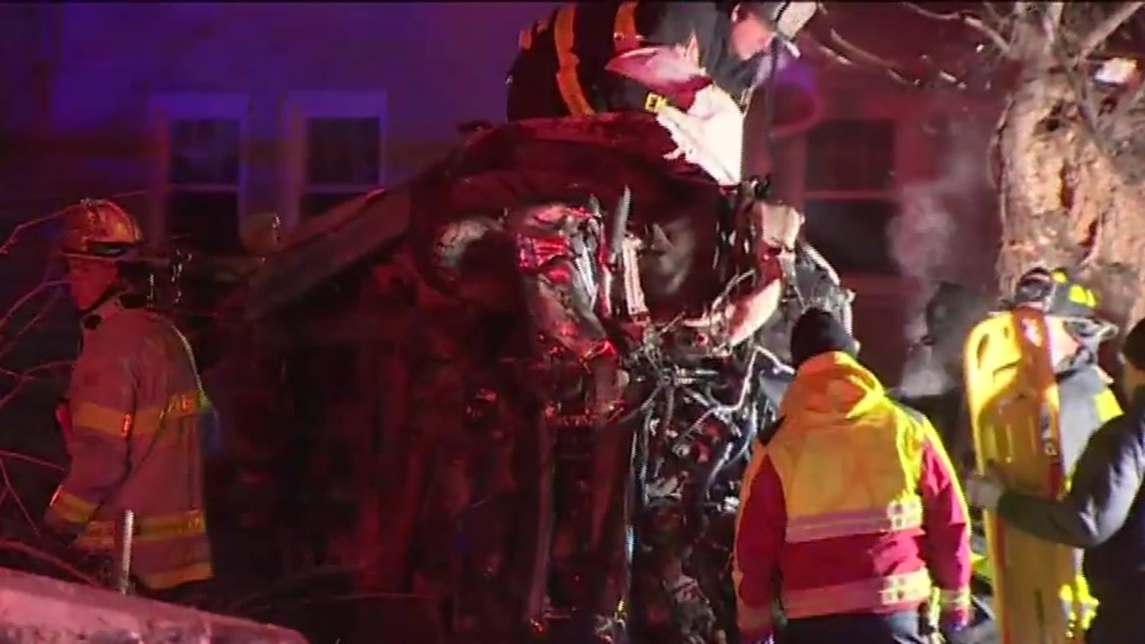 Driver freed from serious crash in Randolph