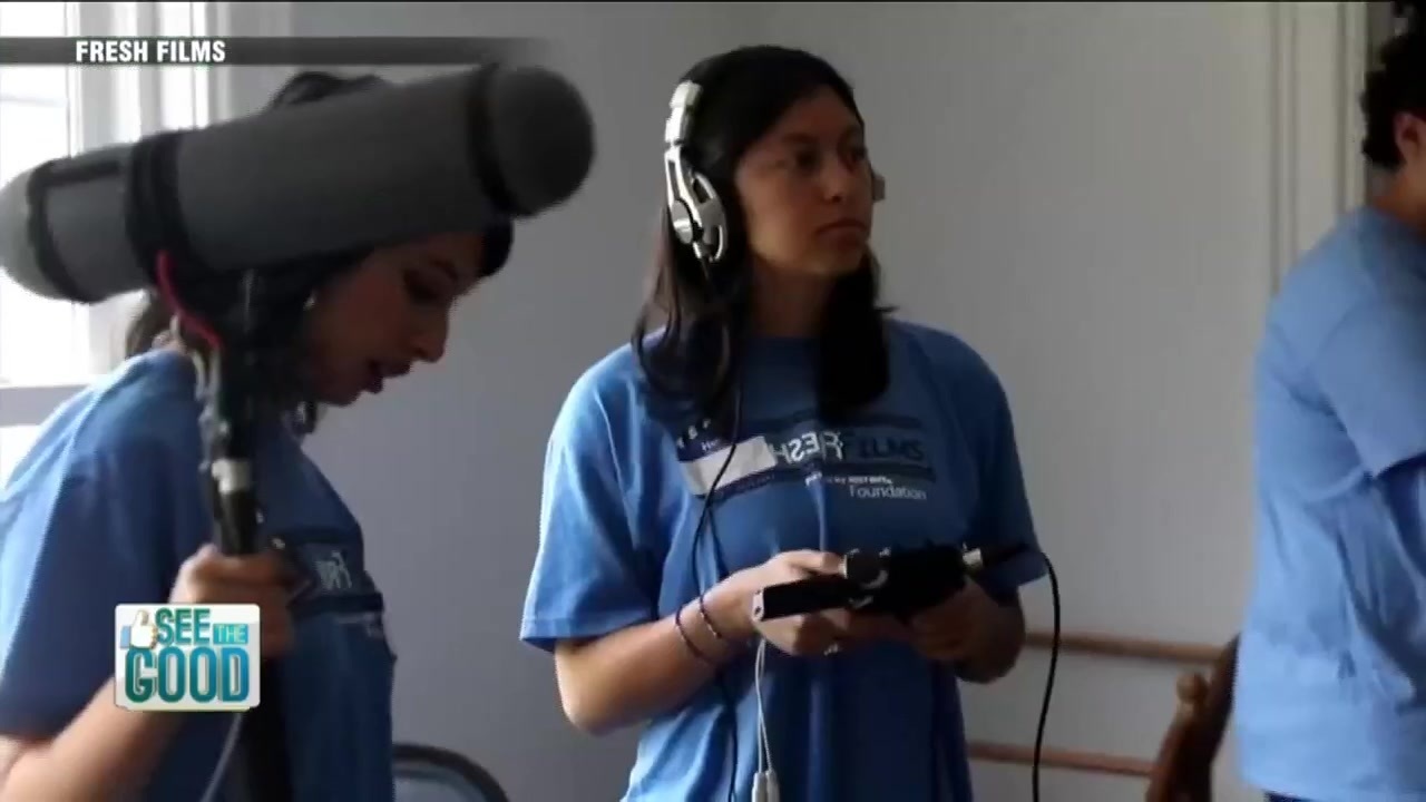 SEE THE GOOD: Young people go behind the scenes