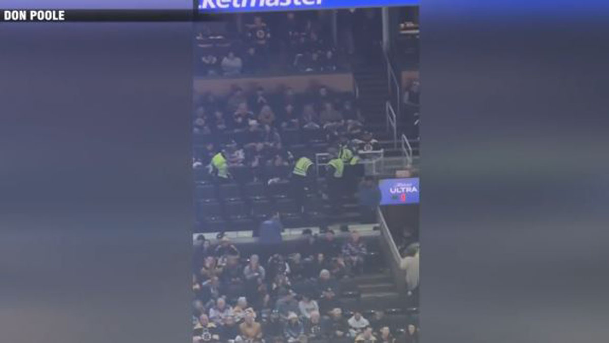 Man arrested in connection with altercation at Bruins Game that left person hospitalized