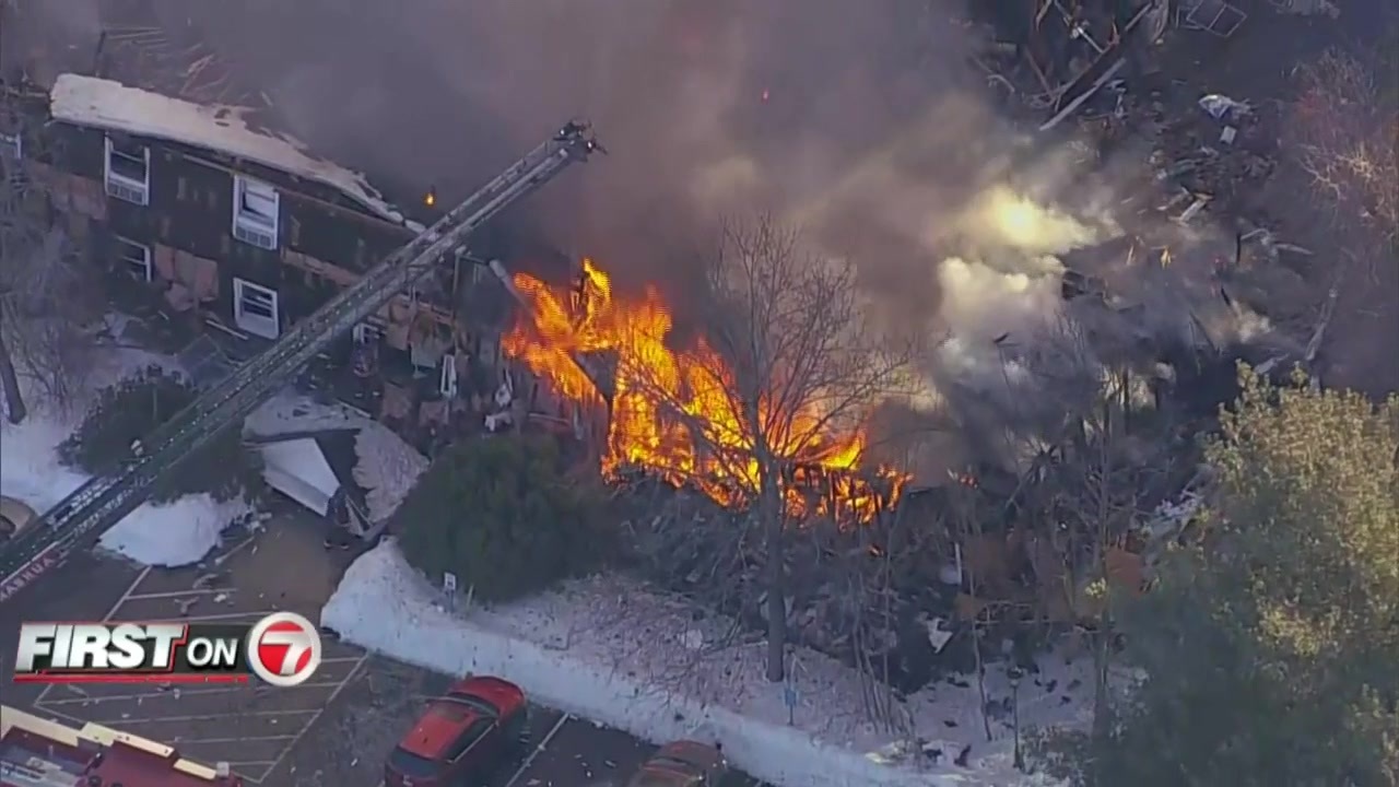 3 firefighters injured after natural gas explosion at mental health facility in Nashua, NH