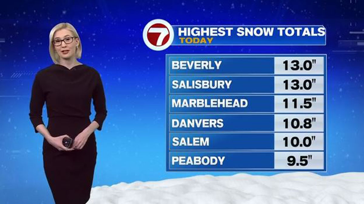 Snow totals after winter storm dumps more than a foot in some communities