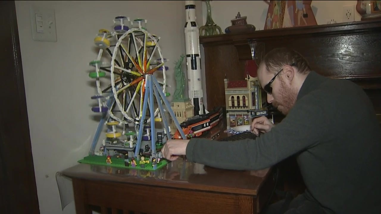 How a blind man made it possible for others with low vision to build Lego sets