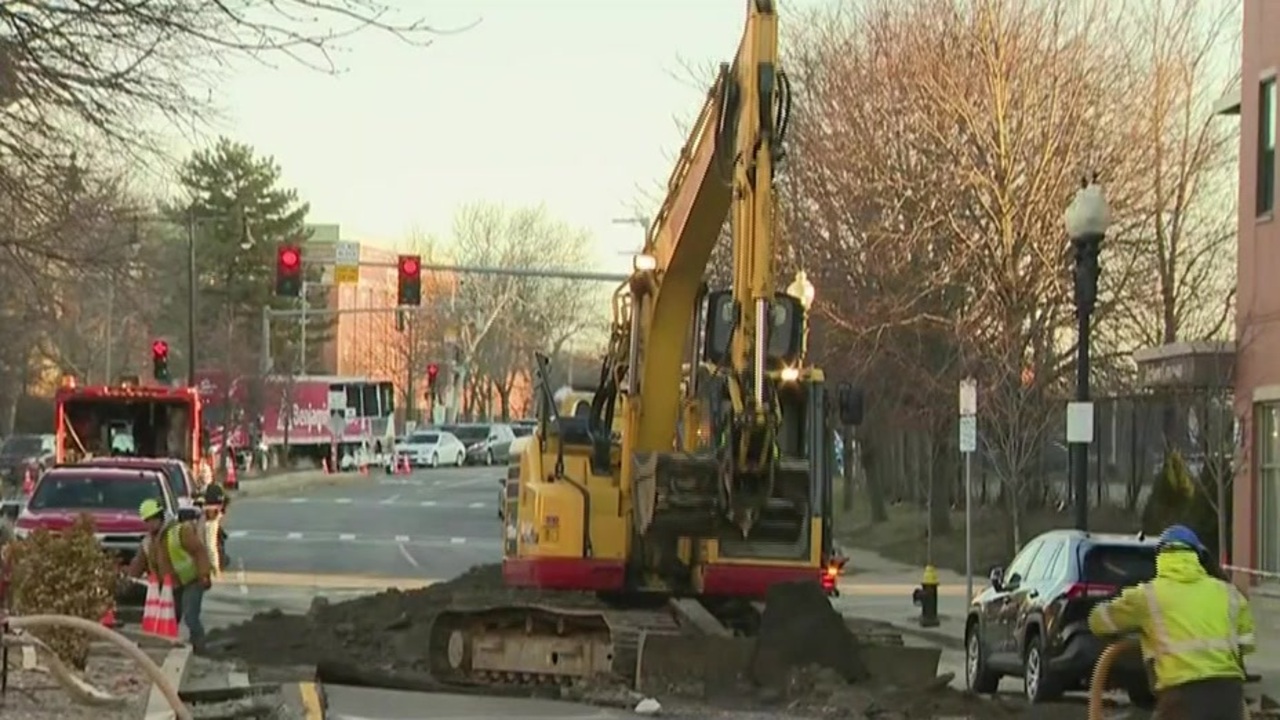 Jamaica Plain cleaning up from massive water main break